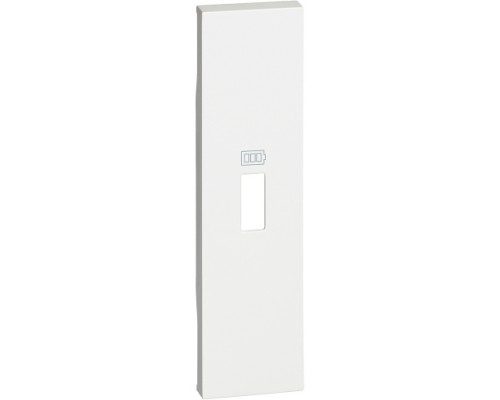 Bticino LIVING NOW. Лицевая панель для зарядных устройств USB 1 модуль.Цвет Белый. купить bticinoplus.ru